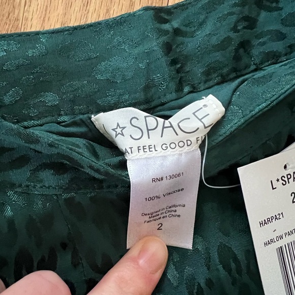 NWT L*SPACE Women’s Harlow Pant Size: 2 - Picture 6 of 8